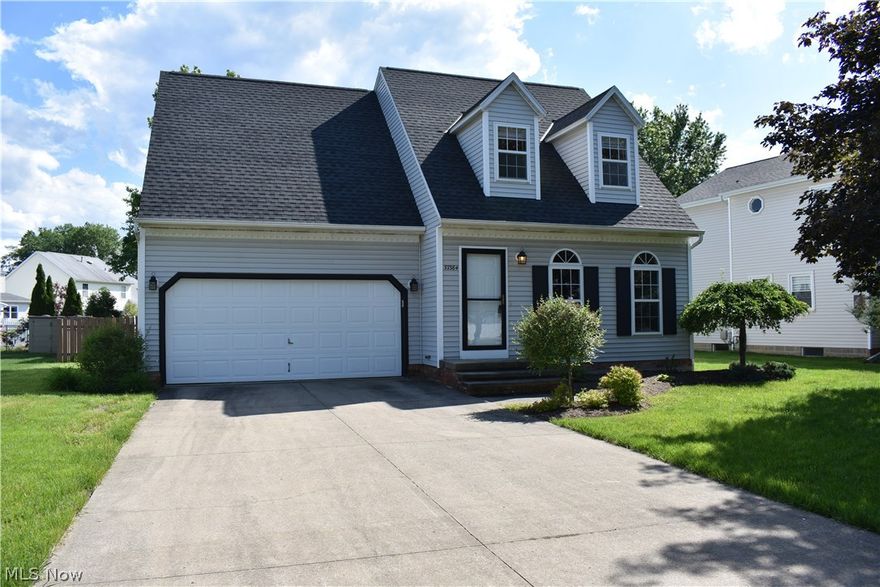 A beautiful Cape Cod in one of Willoughby's hottest developments. The updated 3 bedroom, 2 bath home show the pride of the owners. Updates include paint, carpeting, kitchen, baths, roof, appliances and more. Awesome open floor plan with a large eat-in kitchen perfect for entertaining. Bedrooms are large with lots of closet space. Nicely finished basement with even more storage. Minutes from downtown Willoughby, parks, Lake Eris and downtown Cleveland. Everything you need in one of Lake Counties hottest cities. A must see. Make and appointment today.