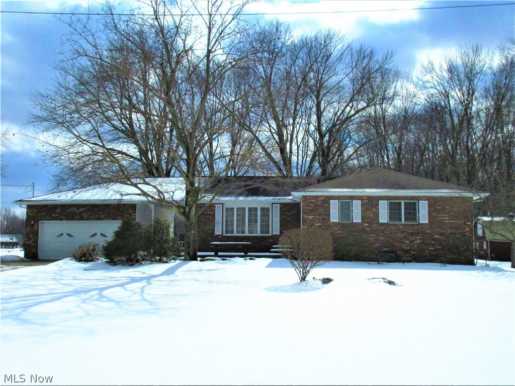 Immediate Possession on this move in Condition Ranch home! Large Living room w/Cove Ceilings. Kitchen w/Custom Built Amish Oak Cabinets w/appliances. Master Bedroom w/completely Remodeled half Bath. Updated main bath. Full Basement. 2-car garage w/breezeway! New 100 amp break box 2021 / Supreme Home Warranty!