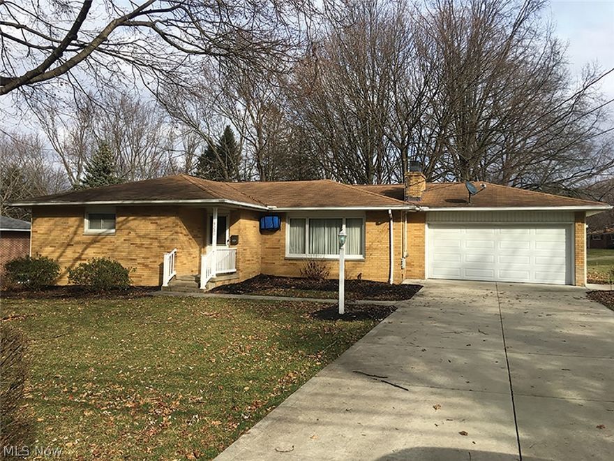 Clean Three-Bedroom Ranch Home - Portage County – Ravenna Twp. – Ravenna CSD - ABSOLUTE AUCTION, all sells to the highest bidder on location: WEDNESDAY – FEBRUARY 26, 2020 – 4:00 PM, REAL ESTATE SELLS AT 5:15 PM. Real Estate: Clean brick and alum. sided home with two-car attached garage – built 1960 – concrete drive – home offers applianced kitchen – dining room – living room with Briar stone gas fireplace – full bath with laundry – three bedrooms on main level (hardwood floors under carpet in bedrooms and hallway). Full block basement with walkout – updated Goodman 96% efficient gas FA furnace and central air – gas-fired boiler back-up heat – breaker electric – water softener – replacement windows - convenient location! Home open auction day starting at 2:00 PM. TERMS ON REAL ESTATE: 10% down auction day, balance due at closing. A 10% buyer’s premium will be added to the highest bid to establish the purchase price, which goes to the seller. Any desired inspections must be made prior t