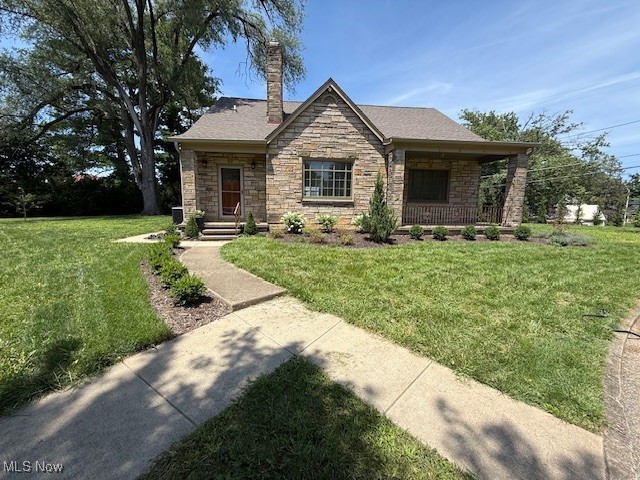 Fabulous stone home in historic area. Large master suite with walk in closet, window seat, full bath and its all newly renovated.
Main level offers a new full bath with tile, 2 main floor bedrooms, gorgeous original hardwood floors and are very nice sized, formal living room with fireplace, large dining room, all new kitchen with custom cabinetry, nice basement that could have a finished room for additional living space, lower level garage. All new professional landscaping adds an additional touch of class. You will be impressed with the finishes the owner has put into the property and has honored the history of the home. 3 bedroom and 2 full baths total.