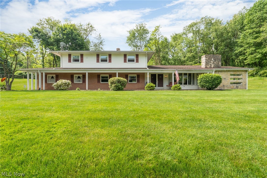 What a location for this wonderful home nestled on a large private lot on a cul-de-sac street. It feels like you're away from it all, but it's conveniently located near all of the amenities. The quality and attention to detail are evident as you walk through the 4 bedroom, 2.5 bath home. It has been well maintained. The front double door opens to a Foyer that leads to a large front Living Room with fireplace with an abundance of natural light from the large bay window which also provides a tree top view. The Kitchen features all new stainless steel appliances and an eat in area. There is a formal Dining Room with large windows to view the private backyard. A large Sunroom provides additional living space and another view of the peaceful treed yard . The first level Laundry with plenty of storage cabinets is located of kitchen and garage. Additionally there is a morning room and half bath nearby. A cozy Family room with fireplace and built in shelves/cabinets is a great gathering ar