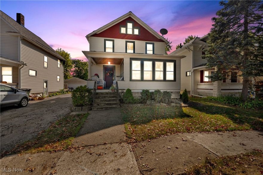 Charming 3-Bedroom Colonial in Desirable Eastern Heights Welcome home to this classic 3-bedroom, 1-bath Colonial featuring rich natural woodwork and beautiful hardwood flooring throughout. The inviting open floor plan seamlessly connects the kitchen, dining room, living room, and the bright four-season room, creating an ideal layout for both everyday living and entertaining. The kitchen offers cherry cabinetry and convenient access to the back deck, perfect for outdoor gatherings. A walk-up attic provides excellent potential to be finished into a fourth bedroom, home office, or bonus space. Additional features include a shared blacktopped driveway, a 2-car detached heated garage, and a low-maintenance backyard. Spacious Basement. Located just minutes from an elementary school and a hospital, this home offers comfort, character, and convenience in a highly sought-after neighborhood. Don’t miss your chance to make this Eastern Heights gem your own!   Being sold as-is, owner to make no repairs. *** BE ADVISED that the seller is unsure if the balcony off the upstairs bathroom is safe to walk on. Please do not walk on until a home inspector can look at it. ****
Being sold as-is, owner to make no repairs.