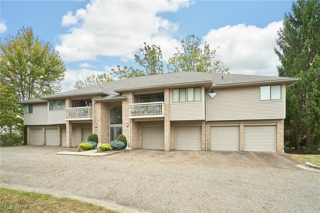 Live close to great shopping, dining, highway access, an ER, and excellent parks! This condo is situated in one of the best spots in the Enclave at Rosemont- enjoy your morning coffee on your private deck that faces a serene wooded area. This 1-floor, 2nd story unit features a large living room with a slider that leads to a wood deck, a dining area and well-appointed eat-in kitchen featuring granite counters, tile backsplash, recessed lighting, wood-look flooring and a nice dinette that also has a door leading to the deck. The laundry room features a washer & dryer that will remain with the home, cabinetry for storage, laundry sink, HVAC that was just checked for seasonal service and laminate floor. The primary bedroom features wooded views & an en suite bath with a double granite-topped vanity, tile shower with glass doors, linen closet, tile floor and a roomy walk-in closet. Bedroom 2 is spacious and is serviced by the 2nd full bath which has a single granite-topped vanity, shower/tub and tile floor. Each unit has an attached 1 car garage on the main level with a storage closet and door that locks as you enter the building for added security. The Enclave has a lovely community building with a large great room with a small kitchen that can be used for gatherings, a workout area, relaxing sauna, a cozy sitting space with a fireplace, cute outdoor concrete patio with firepit & grill and is always ready with lovely seasonal decor! Don't miss this exceptionally well-located unit close to everything you need!