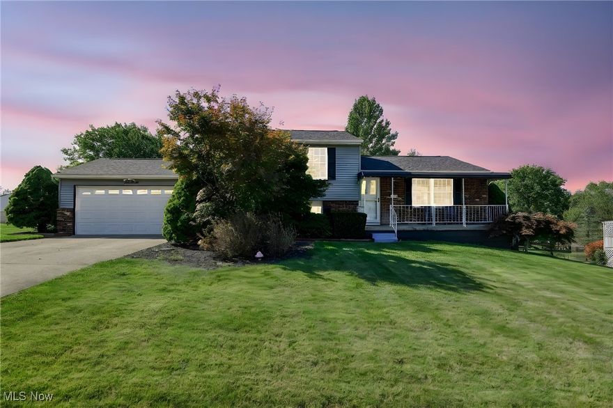 What a great find!  This home features neutral colors, plenty of updates - plus a new roof and newer a/c!  Your updated kitchen has LVT flooring, granite counters, tile backsplash and crisp white cabinets.  The living room and family rooms are both spacious and great spaces for entertaining.  Upstairs you will find three good-sized bedrooms, each with a generous closet, and an updated full bathroom. The lower level provides an updated powder room.  Your covered front porch and screened back porch are both perfect spaces for enjoying the seasons and if you choose this home now you can be in before the snow flies!  Plus, with a two-car attached garage, this winter you can skip scraping snow off your windows.  Convenient to shopping and parks.  Call today for a personal showing today.