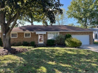 This incredible updated turnkey North Olmsted ranch will not last long. This beautiful brick home sits on a well manicured fenced in lot. This charming home boasts a fully updated kitchen (2023) with a granite countertop, soft close cabinets, and deep antibacterial sink. The stainless steel built in appliances include a convection and conventional oven, dishwasher, microwave and gas stove top. Off of the kitchen eating area is a newer sliding glass door that opens to a comfortable enclosed porch. The living room, 3 bedrooms and full bathroom complete the first floor living area. The basement has a paneled finished family room and an additional room that could be used as a craft room or office. Approximately 50% of the basement is finished. The unfinished side of the basement has a half bathroom with new (2023) shower. The basement was waterproofed in 2021 and has a battery backup for the sump pump. Appliances included in the basement are a washer and dryer, and black whirlpool refrigerator. Other updates include (2023) High efficiency Furnace and humidifier, (2023) Central Air Conditioner, (2024) Roof Max with Transferable 5 year warranty installed 7/27/24.