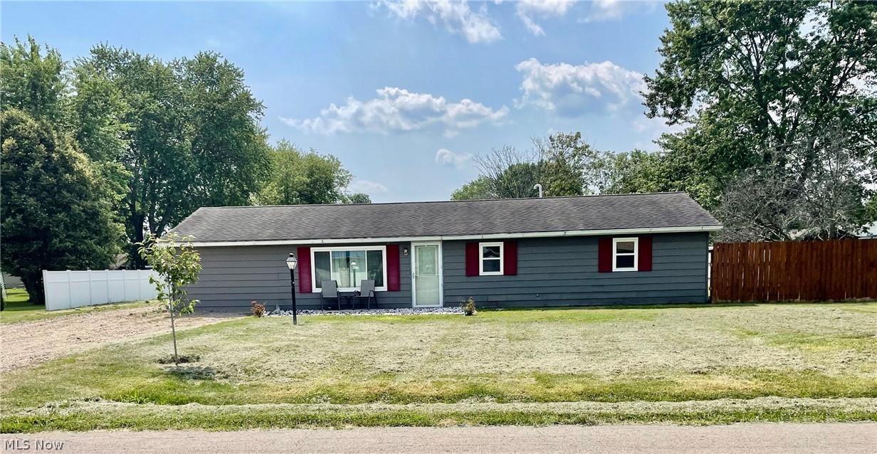 Here it is, the one you have been waiting for. Newly updated throughout the home. Updated floors, stove, furnace, a/c. Located minutes from Zanesville, this quaint 3 bedroom 1 bath home is move in ready. Large 2 car garage to play with your toys. New wood fence out back, so animals can stay home.