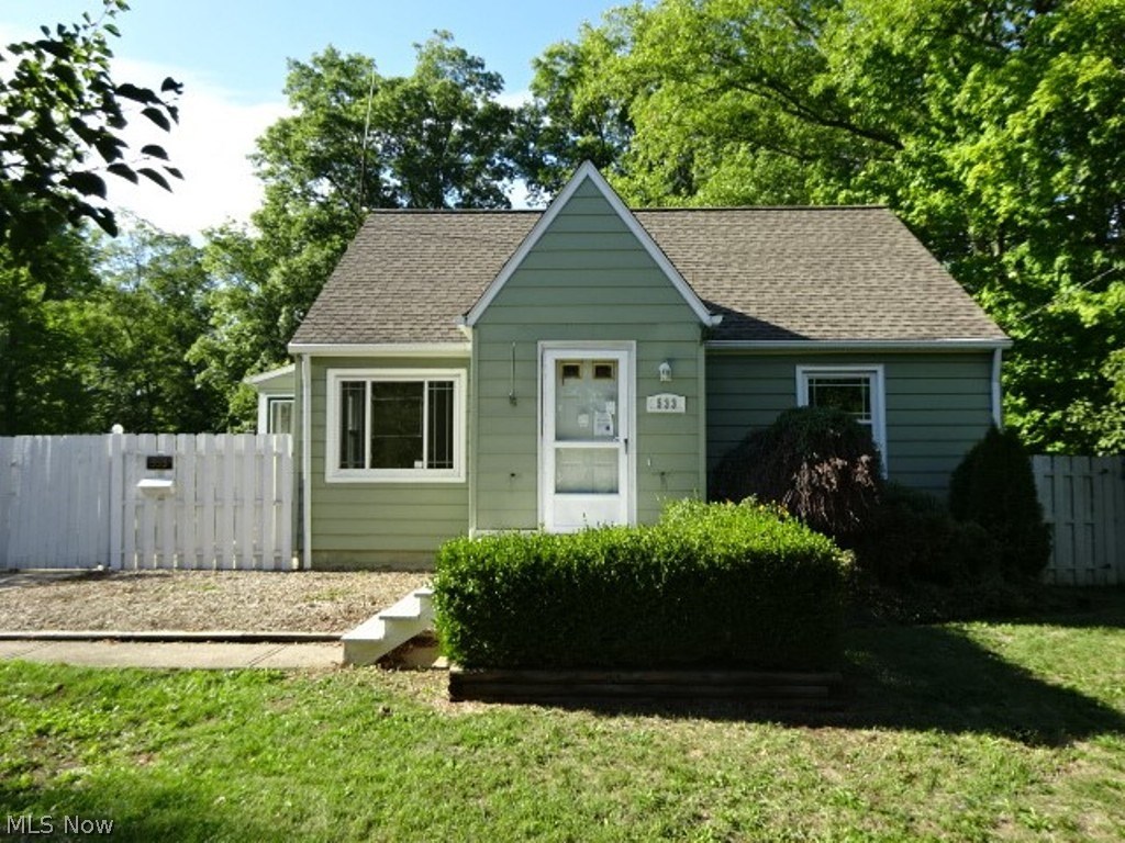 4 bedroom Cape cod with walk out basement and park like back yard. Very large lot with detached 1 car garage. Lower level is partially finished with rec room, bar and full bathroom with walk in shower stall. Extra room on second floor could be bedroom, office or large closet area. This is a Fannie Mae Homepath property.