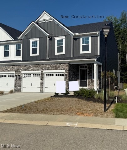 Move-In Ready Townhome in The Ledges of Broadview Heights! Enjoy low-maintenance living in this beautifully designed Libby end-unit townhome, located in the sought after community of The Ledges in Broadview Heights. Built by Drees Homes, this best-selling floorplan offers a dramatic open staircase, soaring two-story family room, and walls of windows that flood the space with natural light. The stylish kitchen is a chef’s dream, featuring a spacious island with pendant lighting, custom tile backsplash, Whirlpool stainless steel gas range, microwave, dishwasher, and a walk-in pantry with solid shelving. Luxury vinyl flooring flows throughout the main level, complemented by modern finishes including Kichler lighting, Moen faucets, and iron railings. Upstairs, you’ll find three generously sized bedrooms—all with walk-in closets—plus two full bathrooms and a conveniently located laundry room. The primary suite includes a ceramic tile walk-in shower for a spa-like retreat. Additional features include a cozy fireplace, a partially finished basement for extra living space or storage, and a private, landscaped yard. Lawn care and snow removal are included—offering a truly easy, lock-and-leave lifestyle. Don’t miss your chance to own this stunning, move-in ready home in one of Broadview Heights’ most sought-after communities!