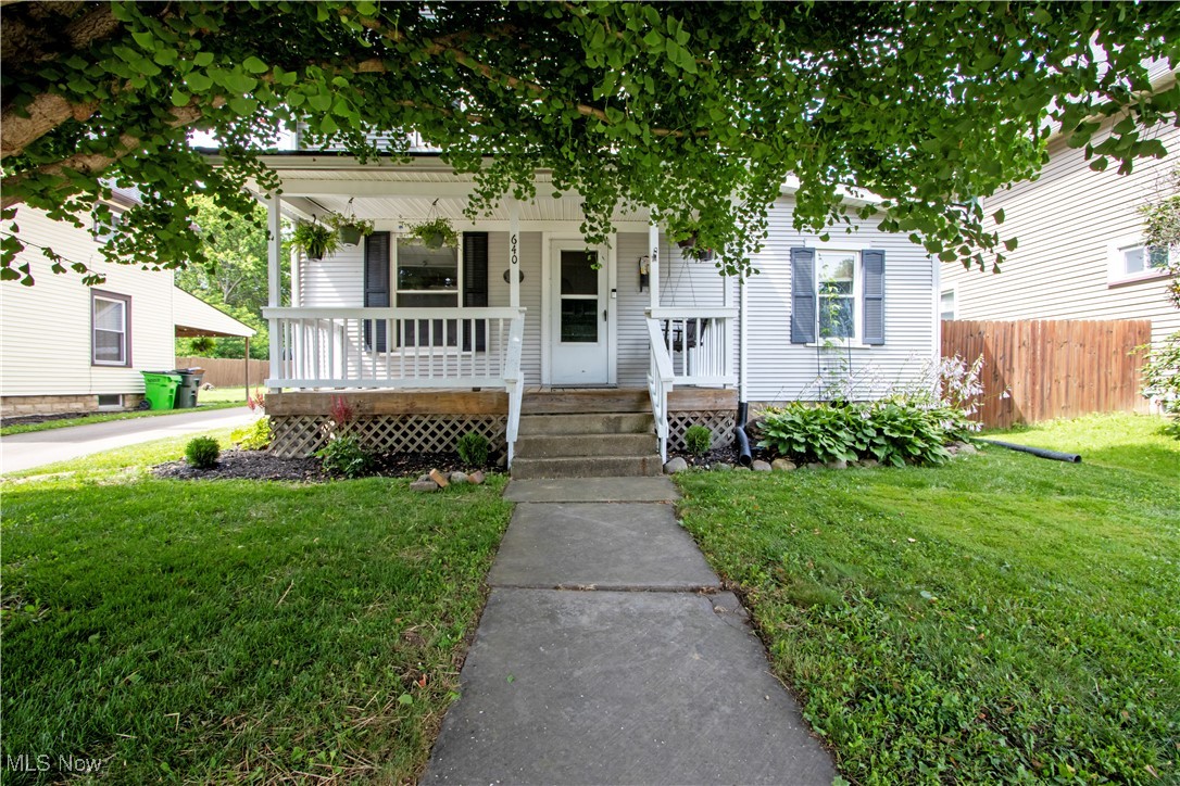 Nestled in a prime location just minutes from downtown Wooster, this charming 3 bedroom, 1 bathroom single family home offers a perfect blend of comfort and convenience. Boasting 1,300 square feet of well maintained living space, this home is ideal for families, first time buyers or anyone looking to enjoy a peaceful, community oriented lifestyle. This house offers a fenced in backyard perfect for pets, children or enjoying the outdoor activities with privacy. A spacious back patio and a covered patio offer plenty of entertaining spots. Enjoy the convenience of first floor laundry. You will find a first floor bedroom for those who prefer single level living or need of a guest room. Upstairs are two bedrooms and a full bath. Jaycee park is located within walking distance. The property also has a 30 x 16 building with air and heat that can be used for a wood shop, man cave or she shed. New HVAC system & hot water tank in 2022. Many updates have been made to this house. Ohio State Waterproofing put in 2022 with warranty to transfer. So many possibilities available with the purchase of this home.