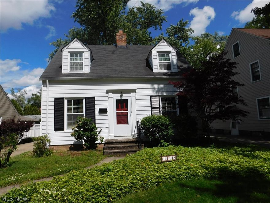 Fabulous cape cod on one of South Euclid's best streets! Many updates throughout including eat-in kitchen. Large living room with fireplace and formal dining room on first. Two sizable bedrooms and full bath on second. Additional room to play in lower level rec room with second fireplace. Great backyard with room to entertain and relax. Great price for the street. Welcome Home!