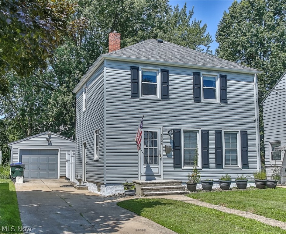The entire First floor was opened up with major renovation to make this Presidential Colonial a sophisticated modern home. Industrial modern cabinets, polished concrete counter tops and a huge working breakfast island sets the tone for modern living. This home has a maintenance free vinyl sided exterior, fenced yard and huge wood deck off dining area sliders. There are dark stained hardwood floors on first floor All kitchen appliances stay and the basement is partially finished and has a full bath. New Furnace (High Efficiency) and A/C new 2015. All windows are vinyl replacements, Hot water tank 2017, All appliances are stainless steel , 2nd floor bath remodeled with double sink vanity, ceramic tile floor and farm house stainless under mount sink- all kitchen appliances new 2017.