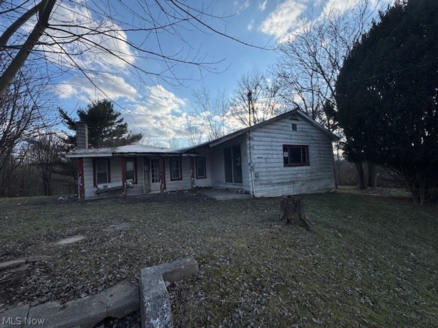 Home offers two bedrooms and one bathroom on a 0.25-acre lot. Home features a first-floor laundry.