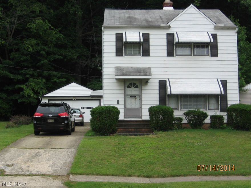 Situated in a park like setting. This large family home is priced to sell. Large family room. Buyer to assume Euclid P.O.S. Furniture on deck stays.