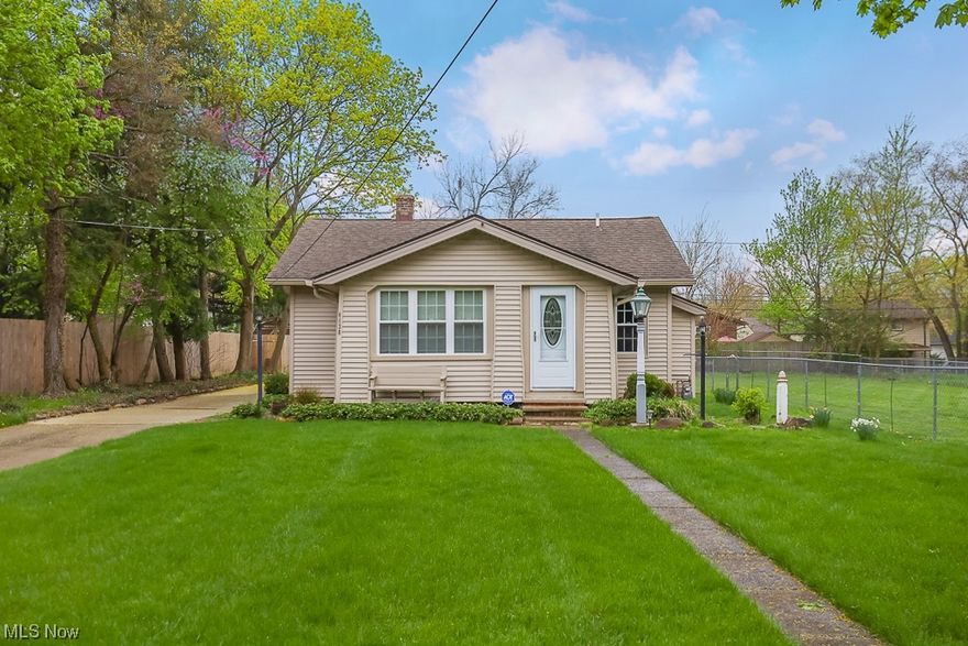 Cutest House EVER! This 2 bedroom 1.5 bath house is in move in condition and ready to meet its new owner! The house comes with ALL appliances and the full bathroom has been recently updated. Fresh paint and flooring have been added as well. The kitchen/dining area are spacious and updated with granite countertops, stainless steel appliances, and plenty of cabinet space. The house has main floor laundry and all mechanicals are in good condition. The yard is a great size for entertaining and its nicely landscaped! Home warranty is available as well to be transferred to the next owner. Such a well cared for house. Make it yours today!