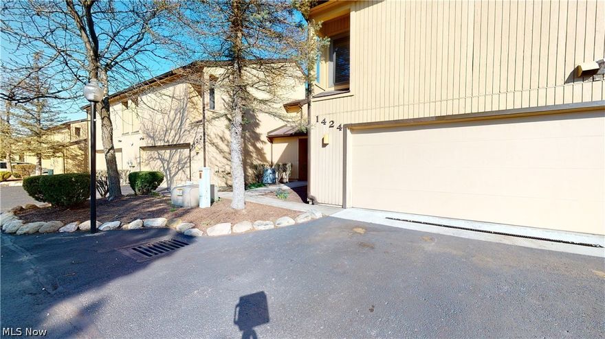 Welcome to this beautifully updated 3-bedroom condo located directly across from Kent State University, offering the perfect blend of comfort, convenience, and college town living. The spacious two-story great room creates an open feel, while luxury vinyl tile flooring flows throughout the first floor and rich hardwood floors enhance the second level. Enjoy the convenience of second-floor laundry, a large primary en suite, and generously sized bedrooms. Head outside to a private patio enclosed by a wooden privacy fence and accessible through two sets of sliding glass doors. Ideal for relaxing or entertaining. The home features stainless steel appliances, brand new furnace, newer Rheem hot water tank, new light fixtures and ceiling fans throughout, updated shower heads in both full bathrooms, and three new dual-flush toilets for added efficiency. A two-car garage plus driveway space for two additional vehicles provides ample parking. Residents also enjoy access to the community’s inground pool and proximity to downtown restaurants, campus skating rink, and all the amenities the vibrant college town of Kent has to offer. Owner-occupied only.