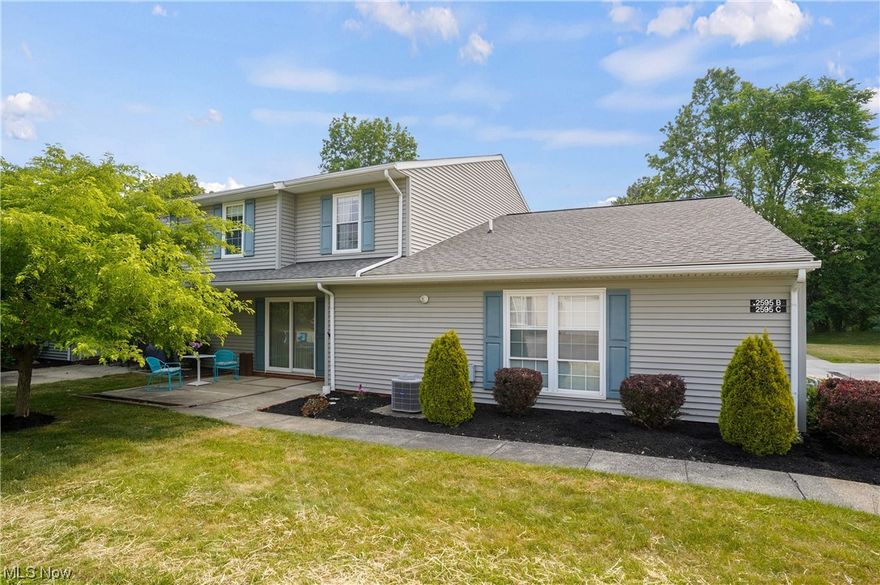 LOCATION, LOCATION, LOCATION!  This beautifully maintained condominium is located in the heart of Stow. With Fox Den golf course as the backdrop and amenities such as a swimming pool and tennis court, it is the perfect place for carefree living.  Move-in ready but still room to add your personal touches. This home offers 3 large bedrooms with options of a first floor primary bedroom with an ensuite or perhaps a second floor primary with a walk-in closet.  An open concept main living space is fantastic for everyday living and entertaining. Become the owner of this home and you can relax this summer on the large patio.
Join us for an OPEN HOUSE on Thursday, June 8 from 5:30-7pm.