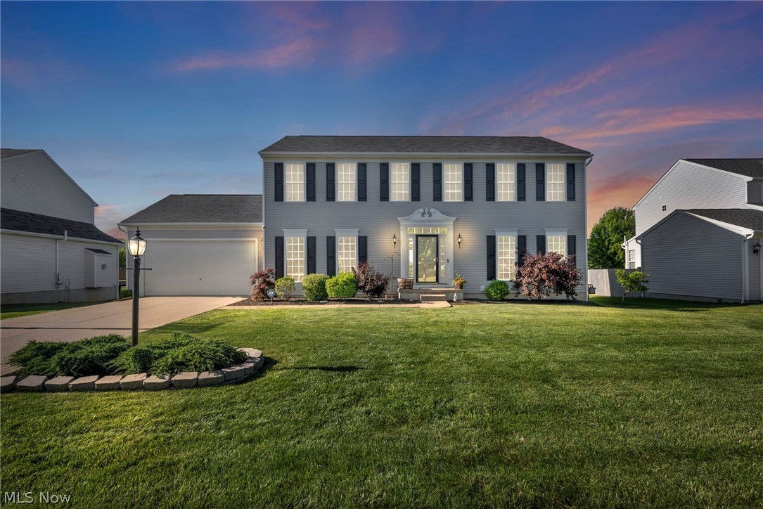 Welcome to your dream home in the heart of Cobblestone Park, a picturesque subdivision just minutes away from the charming, historic Medina Square. Nestled in Montville Township, this move-in ready 4-bedroom, 2.5-bathroom colonial offers the perfect blend of modern amenities & classic elegance, making it an ideal place for anyone seeking comfort & style.
As you enter, you are greeted by an inviting foyer with a stylish accent wall, large home office, formal dining room (or playroom!) that connects to the open-concept kitchen! The kitchen features state-of-the-art stainless steel appliances, ample counter space, & a large island that serves as both a workspace & a breakfast bar. The spacious living room w cozy fireplace is perfect for relaxing evenings or entertaining guests.
Upstairs, the master suite is a luxurious a calming retreat, complete w a generous walk-in closet & an en-suite bathroom w dual vanities. 3 additional well-appointed bedrooms & a full bathroom ensure ample space for guests, a second home office, or any other needs. The unfinished basement presents a blank canvas, ready for your personal touch!
Outside, the expansive backyard is perfect for outdoor entertaining, featuring a large deck,ideal for summer barbecues & plenty of space for gardening or recreation. The community itself offers an array of amenities, including baseball fields, playgrounds, & scenic walking trails.
One of the standout features of this home is its proximity to the elementary school, conveniently located within the development & just a short walk away. This location offers the best of both worlds: a tranquil residential setting w easy access to the vibrant Medina, known for its unique shops, amazing eateries, & cultural attractions.
Don't miss your chance to own this exceptional home in one of Medina's most desirable neighborhoods. Schedule your private showing today & discover the unmatched appeal of Cobblestone Park. Your dream home awaits!