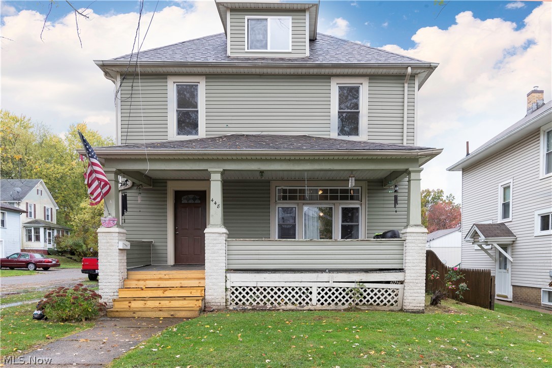 Price reduced for fast sale! 3 bedroom 1 bath home. First floor has large living room, dining room and kitchen with original hardwood floors. Kitchen was updated and has a nice rustic feel. Upstairs you will find 3 bedrooms and a full bath, Walk up attic can be easily used for a fourth bedroom. Call now to schedule a private showing.