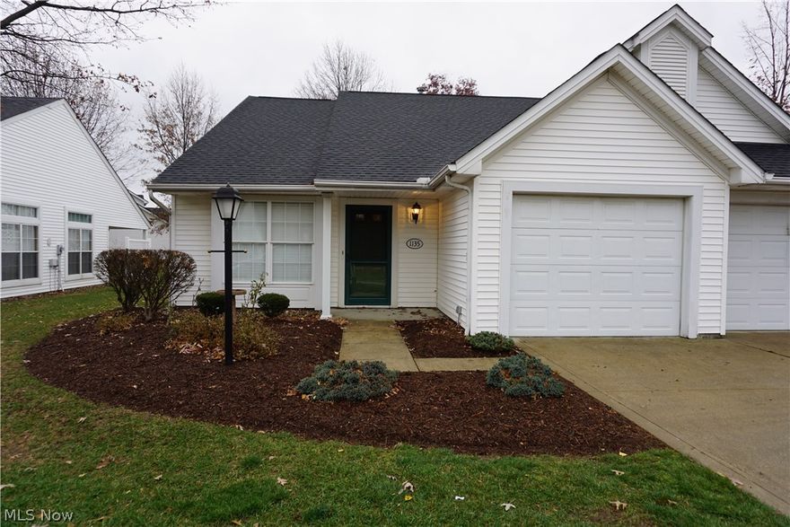 This immaculate, lovely home features two bedrooms and one and a half baths with lots of updates!  All new carpet, whole unit including garage has been freshly painted, new blinds throughout and all new kitchen appliances.  Washer and dryer stay!  The hot water tank was replaced in 2017.  Roof was replaced in 2010.  Private enclosed patio.  Spacious master bedroom and bath with a large walk in closet.  55+ Community.  Call to schedule your private showing today!