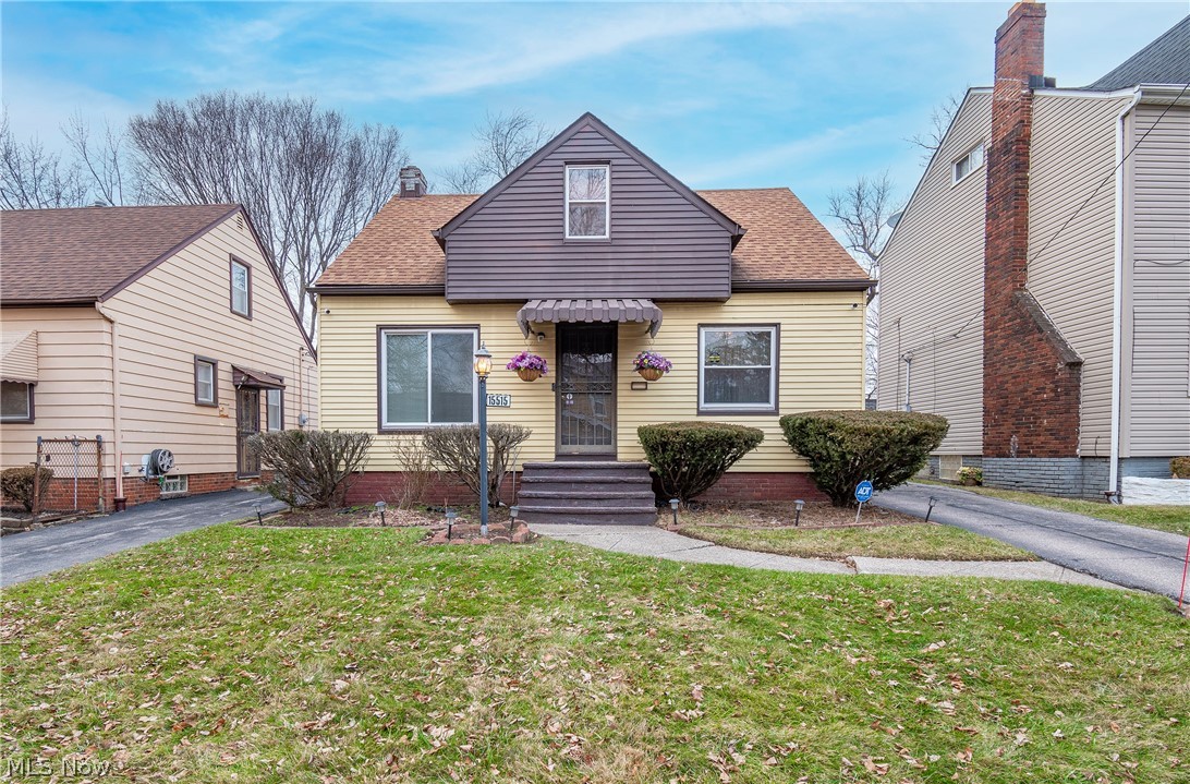 Welcome to 15515 Cloverside Avenue! Don't miss this cozy three bathroom, 1.5 bathroom cape cod boasting a one of a kind interior! Enjoy your main level offering beautiful hardwood floors, a first floor owner's bedroom, and character at every turn. Your kitchen features a breakfast nook, arched doorways, unique tile work throughout, and 2018 appliances. There is also a spacious living room and a den along with a full bathroom on the main level. Venture upstairs to find the remaining two bedrooms, a half bath and extra storage space. The lower level is partially finished offering a tv area with a bar! Fully fenced-in backyard and detached 1 car garage. Don't miss your opportunity to own this one of a kind home! Schedule your private viewing today!
