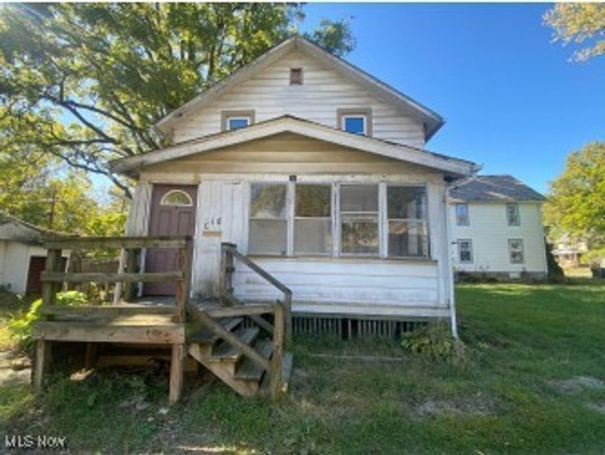 Investor special! Handyman special, fixer-upper, and true rehab opportunity located at 318 11th Street in Elyria, Ohio. This 3-bedroom, 1-bath, 1,164 sq ft home built in 1900 is ideal for investors, cash buyers, or those using hard money financing. Property is being sold as-is and may not qualify for conventional financing due to condition. Bring your toolbelt and imagination-this home has great value-add potential for a flip, rental, or DIY project.  

The home offers a classic floor plan with a spacious living area, dining space, and three nicely sized bedrooms. With its solid structure and original charm, it’s ready for updates and improvements that can unlock significant upside. Ideal for experienced investors or handy buyers looking for a project.

Located in the city of Elyria within Lorain County, the property sits just about 26 miles west of Cleveland and roughly 7 miles from Lake Erie, offering a convenient location for commuters and renters alike. The neighborhood features sidewalks, established homes, and access to major roadways, shopping, and local services. Elyria is known for its recent community revitalization efforts and new school 

Property is sold as-is, where-is.