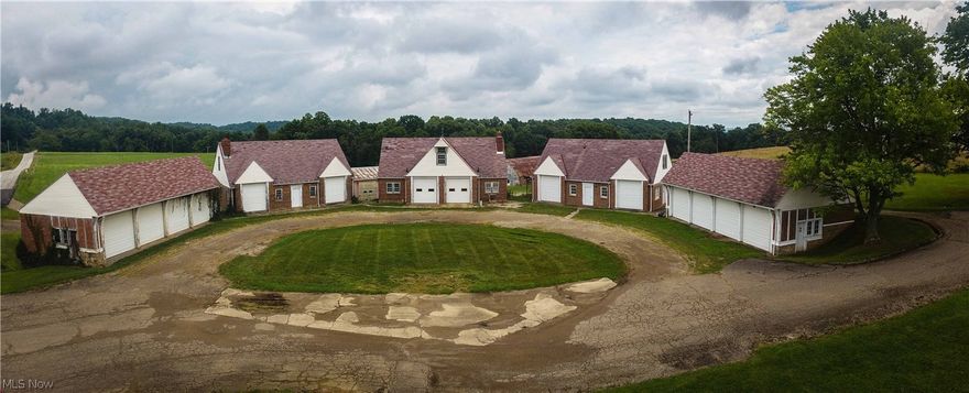 AUCTION Tuesday October 23, 2018 at 5:00 PM
41 Acres * White Eyes Twp. * Coshocton Co. * Ridgewood Schools * 4 Parcels * BLDG Sites * Hilltop* Offices * Meeting Areas * Dining Hall/Library * Storage * Shops * 10+ BLDGS. * 

Tired of government excess and overspending, wish you could put their spending to work for you? Your opportunity has arrived with the former North Appalachian Experimental Watershed. This compound features in excess of 10 buildings which consist of offices, meeting rooms, dining areas, possible living quarters, shop and storage areas. In true government fashion the buildings are incredibly overbuilt and represent an unbelievable amount of possible uses. Be it a camp, retreat, company expansion or numerous other ideas the setup is worth the time to preview. Additionally, the compound includes multiple septic systems, and a commercial water system. The property will be offered in 4 parcels ranging in size from 6 to 13 acres. Do not overlook some of the excellent po