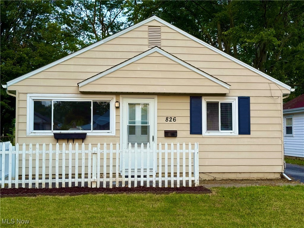 Step inside this beautifully refreshed 3-bedroom, 1-bath ranch in Elyria, perfect for easy, low-maintenance living! Fresh paint and brand-new carpet create a clean, move-in-ready feel throughout. The spacious eat-in kitchen is ideal for everyday meals or casual gatherings, while large windows fill the home with natural light. Enjoy the convenience of a single-floor layout on a slab foundation, no basement to worry about! Outside, you'll love the partially fenced yard, great for pets or outdoor activities, plus a 2-car detached garage offering plenty of storage. This cozy and practical home is ready for its next owner to move right in and make it their own!
