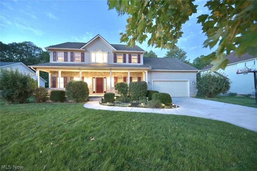 Located in a highly sought after neighborhood, this 4 bedroom colonial home offers plenty of living space.  Inviting entryway welcomes you home to a 2 story foyer offering tons of natural sunlight. Entertain guests in the expansive living room with classic fireplace.  Functional kitchen layout with plenty of cabinetry and center island.  Formal dining room for family dinner parties.  Convenient first floor laundry room.  The second level offer 4 nicely sized bedrooms, including an owners suite with ensuite and generous closet space. Bonus room perfect for kids game room or home office. As an added bonus, entrance to the Mill Creek bike trail is within walking distance.  Call today for your private tour.