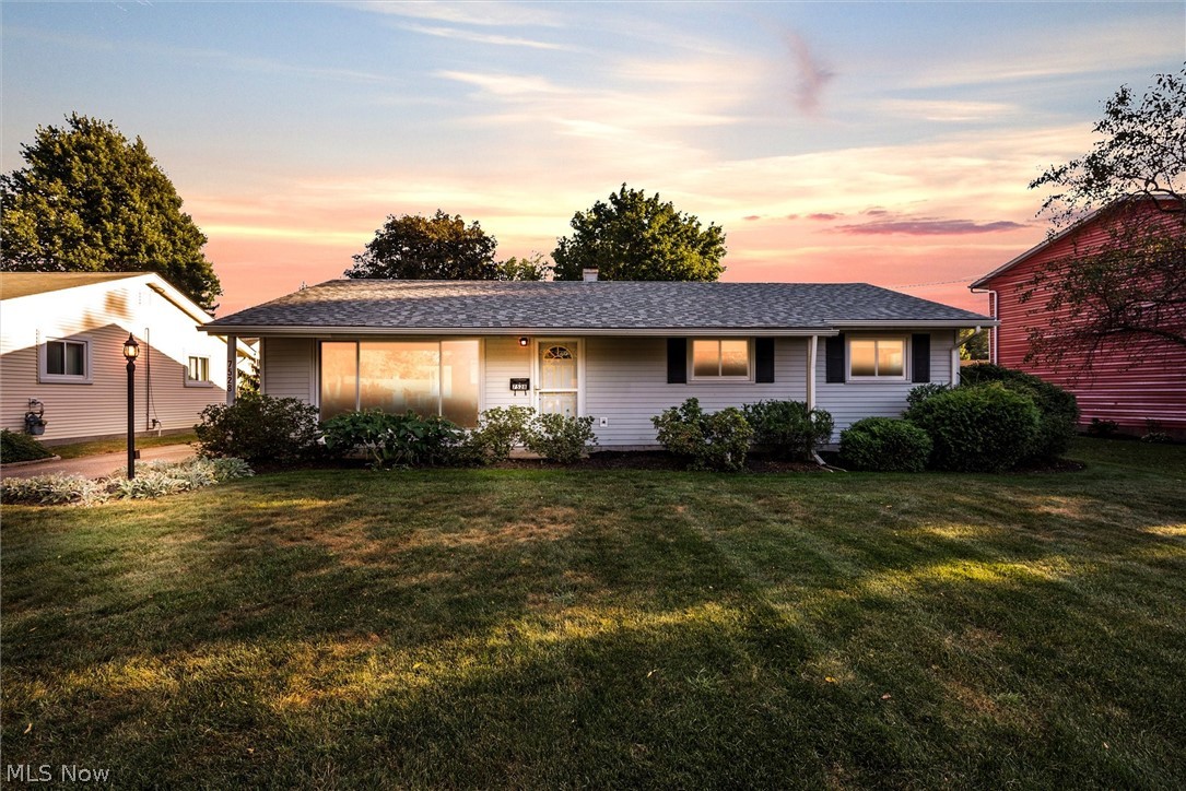 Must see, gorgeous ranch in Mentor. Meticulously remodeled and beautiful inside and out. This 3 bedroom, 1.5 bath home is move in ready. Updates to the home include: New roof and seamless gutters 2020, New Windows in 2020, Furnace and Hot Water Tank 2018, LVT plank flooring and carpet in the bedrooms 2016, Full bath remodel 2016. The kitchen has been updated with solid wood cabinets and W grade granite countertops. New interior doors and all new ceiling fans installed. The back patio overlooks the large, fenced backyard. Make sure to take your tour of this home and call it yours!