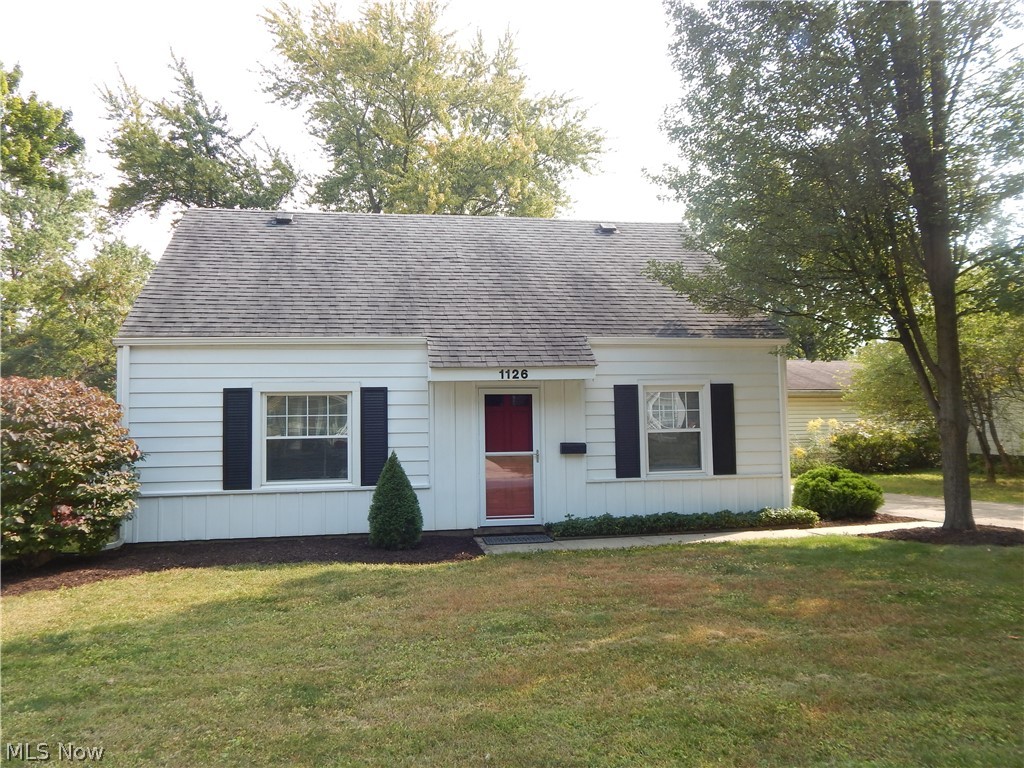 This charming cape cod is ready for you to move into today! This lovely home has four nice sized bedrooms and 2 baths: a laundry room on the main floor! You can pick to have your master bedroom on the main floor or the second level as two bedrooms are located on the first floor and then two more bedrooms on the upper level. A beautiful covered patio to enjoy those summer and fall cookouts on! All the appliances are staying with the home even the washer and dryer. Newer windows, 1 car garage and garage opener. Fenced in rear yard. This darling home will not last, call today to take a look at it!