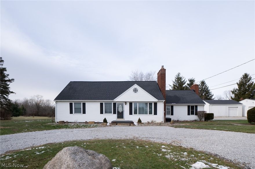 Situated on 1.76 acres, this expansive and versatile home offers over 2,600 square feet of living space with multiple private living areas and exceptional flexibility. A circular gravel driveway provides ample parking, and a new roof completed in 2025 adds peace of mind. The main living area features a spacious living room with a wood burning fireplace, two first floor bedrooms, a full bathroom, and an updated fully applianced kitchen. A convenient first floor rear entrance adds to the home’s functional layout. An in law suite provides private accommodations and includes a fully applianced kitchen, a living room with a wood burning fireplace, a bedroom with a full bathroom, and a heated and cooled sun room with tile flooring. The suite has access to a shared common area and the main house laundry room, allowing for both independence and connectivity. The walk out lower level offers additional private living space with its own exterior access, featuring a fully applianced kitchen, a bedroom with new LVP flooring and an egress window, and a full bathroom. The second floor adds even more flexibility with a large living or entertaining area, a bedroom with a full bathroom, a private entrance, and a dedicated furnace. This level is also plumbed for a kitchen, offering the potential for a fully separate living space. With abundant flex space and multiple living configurations, this property offers unlimited potential to suit a wide range of needs.