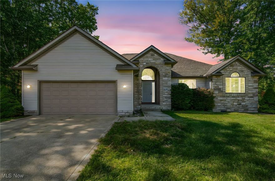 Bright & Spacious Ranch Home in Saybrook Township. Welcome home to this inviting, 1721 SF 3-bedroom, 2-full bath ranch built in 2004, offering the ease of single-level living with plenty of space to grow. Inside, find fresh paint throughout and new flooring in the living, dining, and bedroom areas. The open floor plan allows natural light to flow from room to room, creating a bright and comfortable atmosphere. The living room features a stone gas fireplace, perfect for gathering on cool evenings. The spacious kitchen and dining area offer plenty of room for meals and entertaining, while the main floor laundry adds everyday convenience. The full basement provides endless possibilities - whether you envision a recreation area, home gym, or extra storage, it's ready to be finished to suit your needs. Relax outdoors on the covered patio, overlooking a backyard that's perfect for play or quiet evenings. A swing set will stay with the home, and the attached garage includes heat and water access, making it functional year-round. Tucked just off Lake Rd and close to the Lake Erie shore, this property offers both convenience and a touch of lakeside living.
This home is move-in ready and waiting for its next chapter. Schedule your private showing today and see all the comfort and possibilities this property has to offer!
