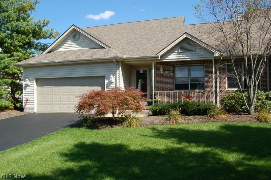 Beautifully Maintained, Updated and Professionally Decorated Condo in Poland Twp / Boardman Schools. This 3-Bedroom, 3-Full Bath 1,860 square foot 2-story Unit Features Large Family Room with New Laminate Wood Flooring, Vaulted Ceilings and Slider to Private Deck, Dining Room with new Laminate Flooring, Kitchen with Ceramic Tile. The very Large First Floor Master Bedroom features a Walk-in Closet and Private Full Bath and vaulted ceilings. There is also Second Bedroom on the First Floor. Foyer Entry, 2nd Full Bath and Laundry Room complete the First Floor.  The Second Floor Features a Large Bedroom and 3rd Private full Bath. The Unit features a covered Front Porch and a very Private Deck off the Family Room. Storage Space abounds this unit with an extremely large basement with high ceilings, in addition to storage above the garage. 2-Car attached Garage. Unit overlooks Private Pond. Condo Association takes Great Pride in the Exterior Appearance and Maintenance of this Condo Development