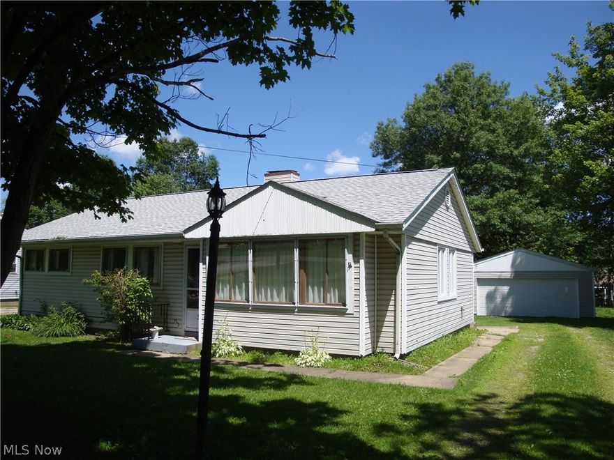 Enjoy 1 floor living with this vinyl sided 3 bedroom home in Champion. Home has new roof that is less than 1 year old. Also has newer furnace & central air (about 10 years old). 1st floor laundry area, nice size closets, a food pantry for extra storage. The 2 car garage also has a man door for easy access. Nice size back yard w/plenty of room to put in a swing set, garden, pool or nice area for your dog. Desirable, Champion school district. Home comes wit a worry free Home Warranty. Come make this your new home!