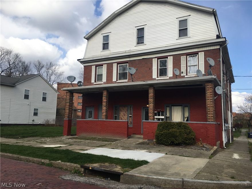 First floor semi updated two bedroom unit in a multi unit apartment building. Living room and bedrooms have hardwood flooring. Kitchen has newer flooring, updated cabinets and some parts of unit are freshly painted. Large kitchen with the backdoor entrance, extra room could be used for storage, pantry, or closet. 
Unit is heated with electric baseboards.  Off street parking available. $35 application online application fee is required. Professionally managed.