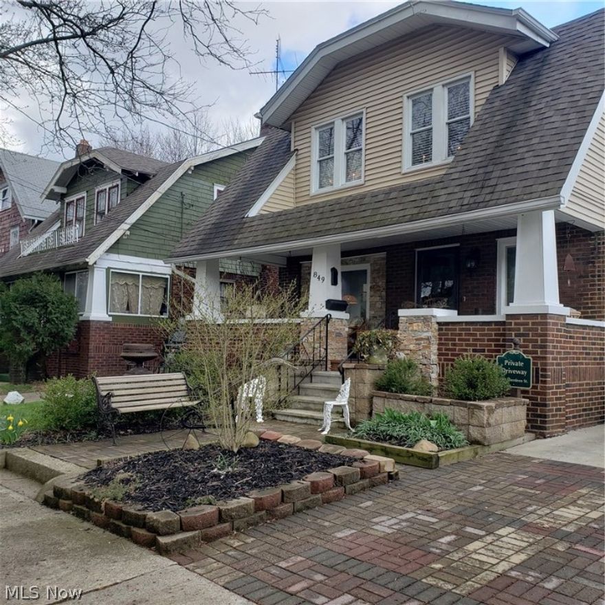 Fall in love with this beautifully renovated colonial with all the character and craftmanship you've been wanting. This home is complete with a huge luxury suite with adjacent sitting area. Open concept 1st floor living area , Fire place,  Vaulted ceilings. huge walk-in closet, Upstairs laundry and Finished basement Finished basement could potentially be easily made into a nice up and down duplex or two additional bed rooms. Kitchen and brand new full bath already installed in the basement, Separate entrance from the backyard partitioned area for living and sleeping with large storage room. Beautiful ceramic tile and some walls lined with wainscoting.  Extra Lot directly in front of home included in sale.  This home is a unique, whimsical wonder and a must see! Book your appointment today.