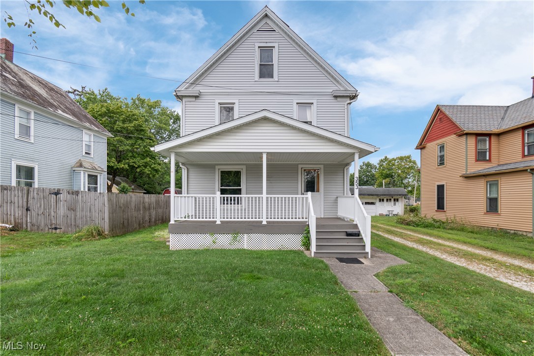 Charming and full of potential, this 3-bedroom, 1-bath Medina home offers 1,232 sq. ft. of living space with beautiful wood floors throughout. A huge barn provides endless possibilities for storage, hobbies, or even a workshop. Recent big-ticket updates include a new porch, furnace, hot water heater, and electrical panel—all within the last 3 years, giving peace of mind to the next owner. This property also comes with an additional back lot, creating a unique flag lot that provides extra space for gardening, entertaining, or recreational activities.
Best of all, the home is within walking distance of Medina’s historic Square—where you’ll find charming local shops, great restaurants, seasonal farmers markets, live concerts, and year-round community events. With a little personal touch and vision, this home offers not only comfort and character but also a wonderful lifestyle in the heart of Medina.
