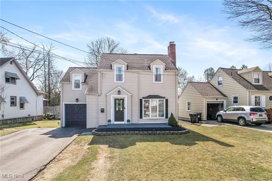 Charming Cape Cod in Boardman LSD Nestled in a prime Boardman location, just minutes from shopping, dining, parks, and entertainment, this home effortlessly blends convenience, charm, and tranquility.

Step inside, and you’ll instantly feel at home. The bright and inviting living room welcomes you with its cozy gas fireplace, perfect for gathering on chilly evenings. Large windows fill the space with natural light, creating a warm and airy atmosphere. Just beyond, the charming dining area overlooks the backyard through a lovely box window, setting the perfect scene for meals with family and friends.

The updated kitchen is designed with both style and functionality in mind, offering ample cabinetry and counter space for all your cooking and entertaining needs. Upstairs, you’ll find three spacious bedrooms, each providing a comfortable retreat with plenty of closet space to keep everything organized. The beautifully updated full bathroom adds a fresh, modern touch to the upper level.

The finished basement expands your living space, offering the perfect spot for a cozy rec room, home office, or personal gym. Plus, the convenience of the 2nd bathroom.

Step outside and enjoy the peaceful, fenced-in backyard—an ideal space for pets, gardening, or simply unwinding in the deck  after a long day. The shed provides additional storage and the attached 1 car garage currently used as family is adding to the home’s practicality. Lovingly cared for by the current owners for nearly three decades, this home is truly special. Now, it’s ready for its next chapter with new homeowners who will appreciate all it has to offer.