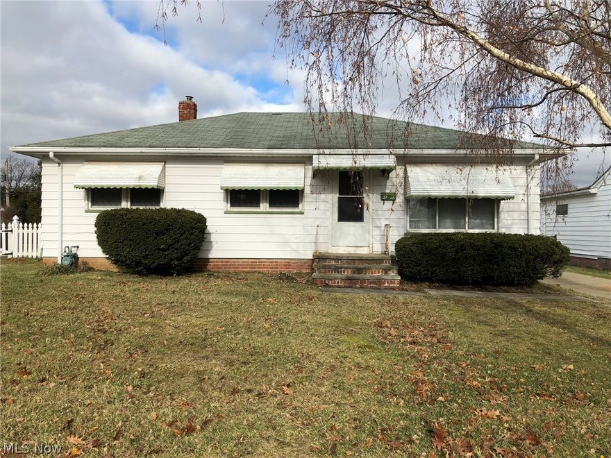 Cozy ranch in Parma! Move in Ready! Freshly painted throughout, 3 bed/1 bath, nice size deck, fenced in backyard, and 2 car garage. Property being sold as-is. Seller makes no repairs. Buyer to assume any/all city violations.