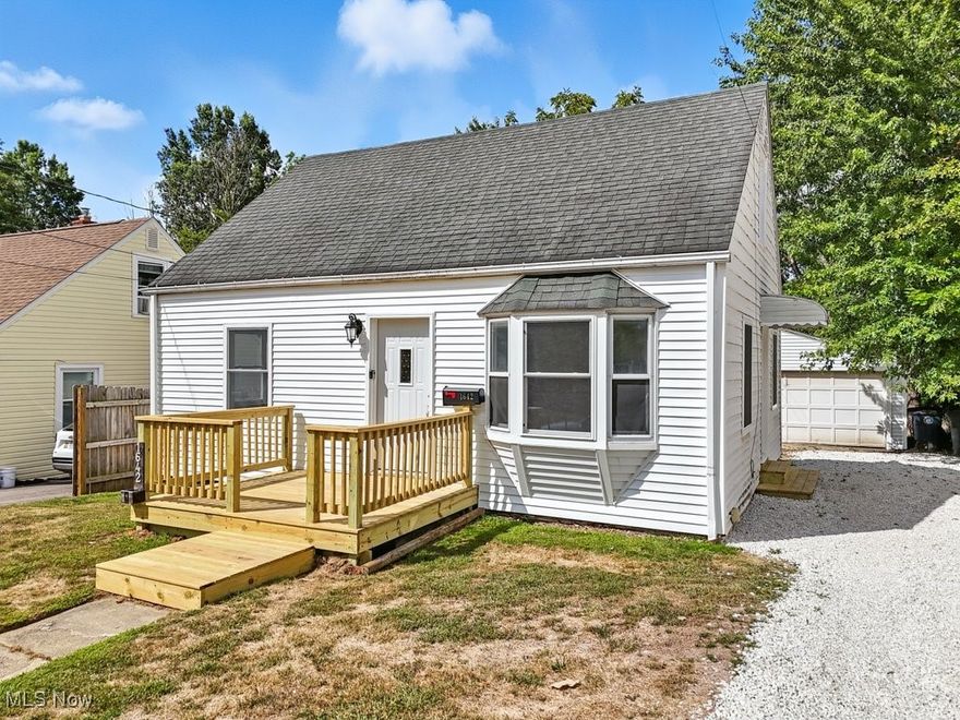 Welcome to 1642 Highview Ave in the heart of Firestone Park! This beautifully updated 3-bedroom home is completely TURNKEY and offers both modern style and peace of mind. The fully renovated kitchen features bright white cabinetry accented by a striking subway tile backsplash, complete with stainless steel appliances, providing a clean and timeless look. The bathroom has also been tastefully updated with a new tub surround, beautiful black matte fixtures, a new vanity and an LED, de-fogging mirror for added convenience. Throughout the home you’ll find a newer electric panel, fresh paint, new doors, updated lighting, modern fixtures, and brand new flooring that creates a cohesive and inviting feel. Major updates extend outdoors with a newer roof, brand new windows, exterior doors, and lighting, plus a brand new deck perfect for relaxing or entertaining. The oversized 2 and a half car garage offers ample storage and the flexibility for a workshop or hobby space. Conveniently located near shopping and travel routes, this move-in ready home combines comfort, beauty, and quality updates—all at a fantastic value. Since listed - new bathtub fixtures, a beautifully done whole house power wash, and it is FULLY APPLIANCED!