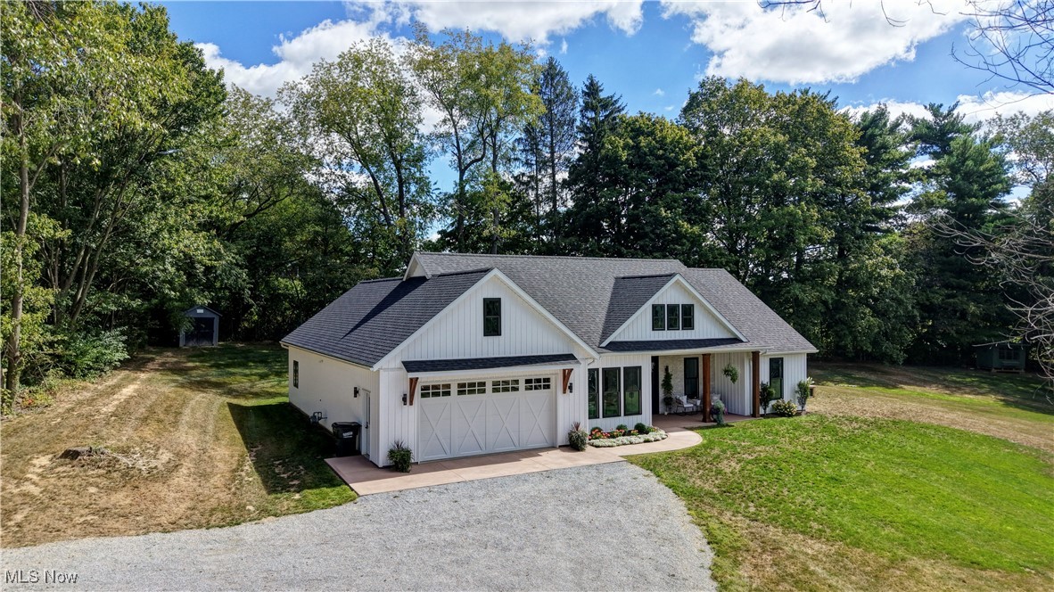 Onsite Live Auction!! Live Auction on Monday Oct. 6th at 6:00 PM. Beautiful custom ranch home built in 2022 with 1,976 sq.ft. in a great location on 2.77 acres offered in 4 parcels. As you step into the home, you’ll be greeted with an open concept kitchen with beautiful quartz countertops, dining area and floating floor throughout. Additionally, the home has 3 bedrooms, 2 full bathrooms, office space, pantry and laundry room. The master bedroom has a walk-in tile bathroom and walk-in closet. Set back from the street, you’ll enjoy the tranquility and privacy of your own space with a nice big patio area, plus a shed for extra storage. There is an attached 2 car garage, and utilities include public water & sewer, electric, natural gas fireplace and in-floor heat. Whether you're looking to buy your forever home or building lots with public utilities available, don't miss this opportunity and join us at the auction. Join us for the preview and see what this property has to offer.
Parcel 1: Home on 1 Acre w/, 157.60’ frntg. Parcel 2: .59 Acre bldg lot w/, 97.12’ frntg. Parcel 3: .59 Acre bldg lot w/, 97.15 ‘Frntg. Parcel 4: .59 Acre bldg lot w/, 107.61’ frntg.
