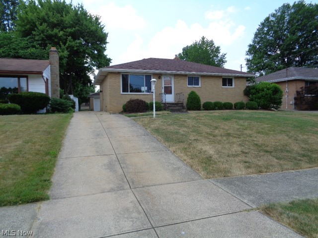 This is what you have been waiting for -- exceptional all Brick Ranch. Large lot, 2-car garage, shed. Updated kitchen (2 yrs), updated vinyl windows, freshly painted, new carpet throughout, furnace (2017), 2 baths updated, glass block windows, paneled rec rm. Ready to move in.