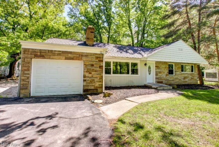 Spacious Ranch just completely remodeled.  3 Bedrooms, 1-1/2 Baths.  New Kitchen with Brand New Never-Used Stainless Appliances including High-End Refrigerator.  Fresh Paint throughout.  New Plumbing and Electrical Fixtures. New Doors and Windows.  New Carpeting in Bedrooms.  New Laminate Flooring in Living Room, Dining Room, and Kitchen.  Completely Re-done Baths.  New Ceiling Fans in Bedrooms.  New Deck off the Dining Room. 
Huge Basement with Glass Block Windows.  Basement completely finished since home was originally listed.   Plenty of room for a workshop or storage.  Brand New Furnace and Sump Pump.
New Roof.  New Asphalt Driveway.  Super-deep backyard (1218 feet total lot depth).  Quiet country-like living ready to enjoy.