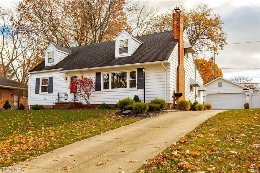 Imagine the charm of a 1950's bungalow with close to
2000 sq ft of living space. The tastefully decorated home is
sure to inspire all that enter. The home features a
beautifully updated kitchen with a breakfast bar that
includes newer cabinets and granite countertop with
ample cabinet space (all appliances included) and ceramic
tile. The master suite and full bath are located on the 1st
floor and is tastefully decorated with a huge walk in closet
and are updated with new flooring. The first floor full
bathroom has been updated to modernize the home. The
spacious living room has been painted with a soft pallet of
colors with built in shelving and a fireplace to add to the
updated style and character of the home. The 2nd floor
features 2 additional large bedrooms with plenty of
storage space with an updated full bath and new carpet.
Enjoy the large basement with a laundry and utility area
that can be finished off to offer additional entertainment
space. The nice sized lo