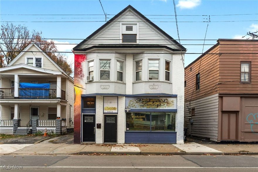 Fantastic opportunity on Denison Avenue in Cleveland! This mixed-use building offers flexibility, income potential, and a fresh, move-in-ready commercial space ideal for an owner-operator or investor.

The first-floor retail space—approximately 1,200 sq. ft.—has been recently updated and is perfect for launching or relocating your business. Bright, clean, and versatile, it’s well-suited for a boutique, service business, office, or neighborhood retail concept.

Upstairs, you’ll find a well-appointed one-bedroom apartment (roughly 800 sq. ft.) that can serve as a steady long-term rental or a high-demand Airbnb option thanks to its convenient location. A full basement provides valuable storage, and the property includes a garage space for private, secure parking—rare for the area.

Whether you're looking to live above your business, generate multiple income streams, or expand your investment portfolio, this property delivers outstanding potential and neighborhood appeal. Can include 5905 Denison, vacant land near building for more parking.