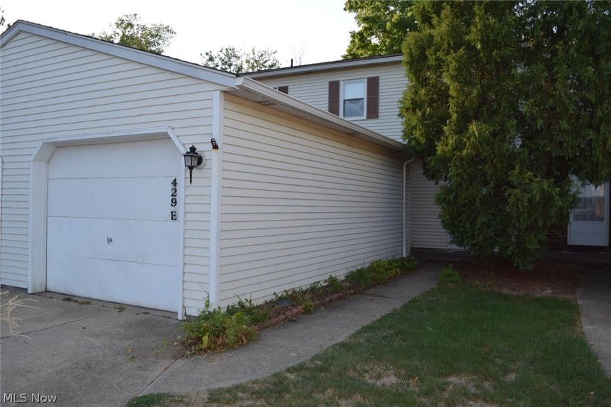 Great low maintenance townhouse in the quaint community of Greenwood Acres ! This home boasts 3 comfortable bedrooms, 2 full bathrooms, a spacious living room w/ cozy brick fireplace & hardwood floors that flow into the dining area. The kitchen offers solid wood cabinets and ample counter top space. Other great features include a covered front porch, private patio w/ wooded/water view, full basement, freshly painted, remodeled half bath & attached 1 car garage. Call today for a private tour. This home is also for sale.