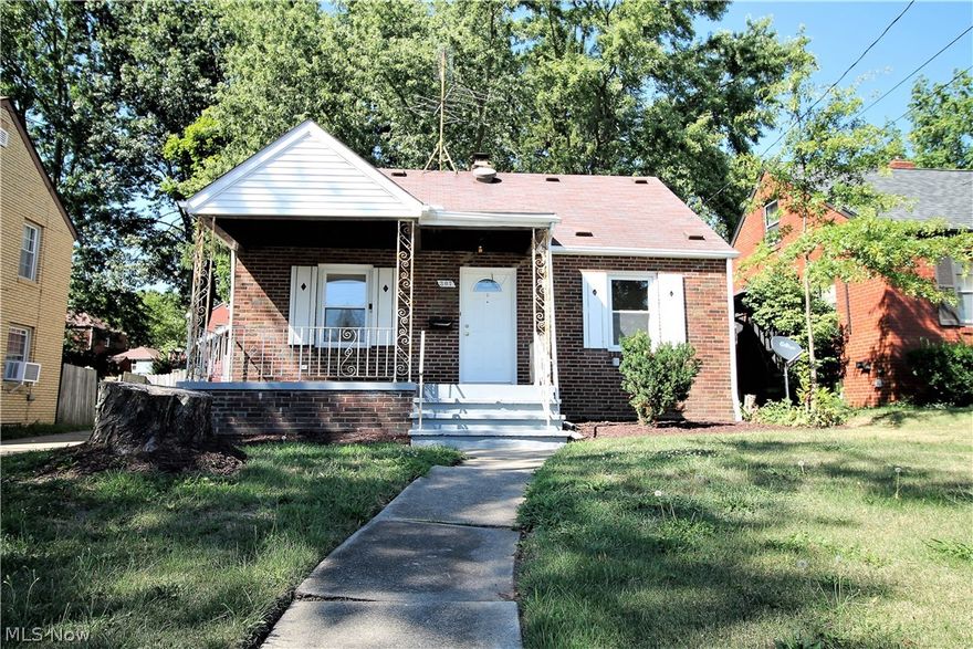 Welcome to this charming three bedroom, two full bath home. This freshly painted cape cod has so many updates including new flooring throughout the home, new carpet, new windows, new furnace and A/C, new hot water tank, updated plumbing water lines, new main sewer line from the basement to the street. WOW! The living room is all open to the dining area and has many windows to let the natural light shine through. The kitchen offers abundant of cabinets and has a built in pantry. A bedroom and full bathroom completes the main level. Upstairs you have two large bedrooms, one has built in shelves and the other one has built in drawers. There is a partially finished basement with full bathroom so much more room for either another bedroom or family room etc. The backyard has a shed and firepit. There is a two car detached garage. So many precious memories begin right here!