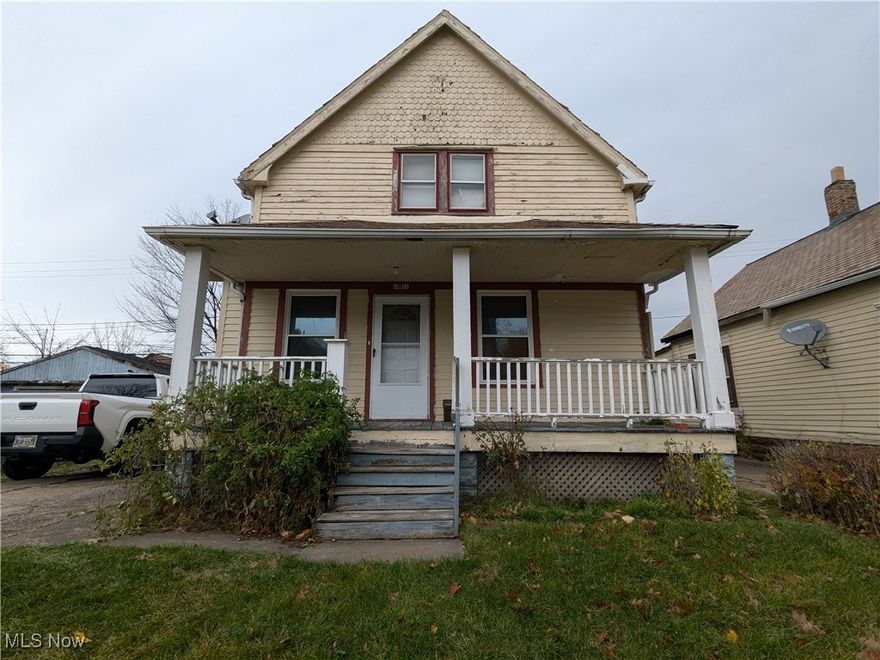 Zoned Single Family Cape Cod, this home has a living room, kitchen and full bath on each level. There are 2 bedrooms on the first floor and 1 bedroom on the second floor. There is an additional room on the 2nd floor that could be used for a variety of needs. The furnace and hot water tank are shared between the units. Currently the 1st floor is rented with no written lease in place. The tenant is current with the rental payments. This home is priced to sell and the owners will not make any repairs. Showings are restricted until an offer is accepted. Taxes are current with 2024 assessment.