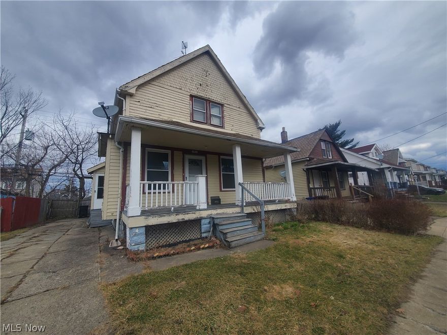 Zoned Single Family Cape Cod, this home has a living room, kitchen and full bath on each level. There are 2 bedrooms on the first floor and 1 bedroom on the second floor. There is an additional room on the 2nd floor that could be used for a variety of needs. The furnace and hot water tank are shared between the units. Currently the 1st floor is rented with no written lease in place. The tenant is current with the rental payments. This home is priced to sell and the owners will not make any repairs. Showings are restricted until an offer is accepted. Taxes are current with 2024 assessment.
