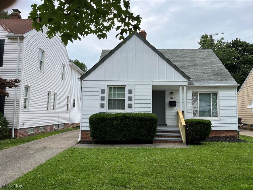 Completely updated including a new kitchen with granite countertops and all new stainless steel appliances. Hardwood floor throughout. The exterior is freshly painted. New furnace and central air.